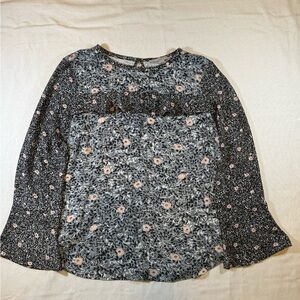 Loft Floral Print Women's Blouse